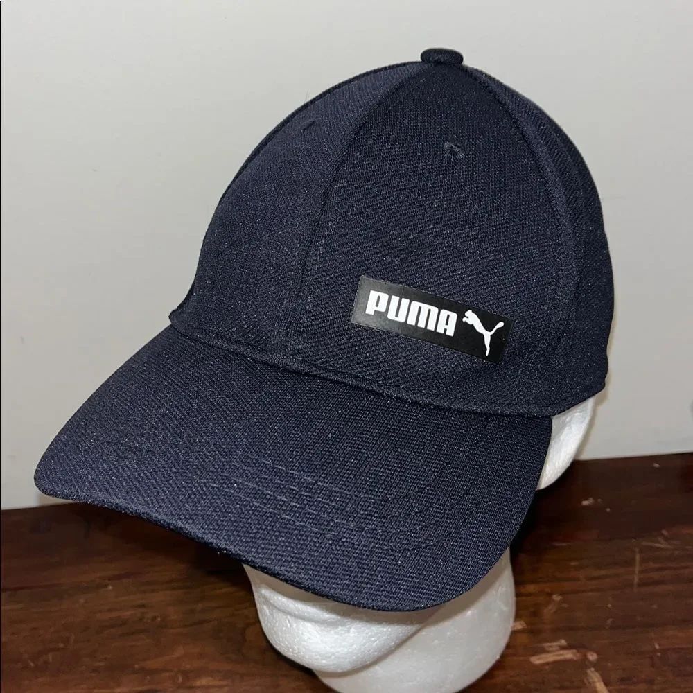 Black Puma Sport Bryson DeChambeau Rickie Fowler stretch golf cap hat washable